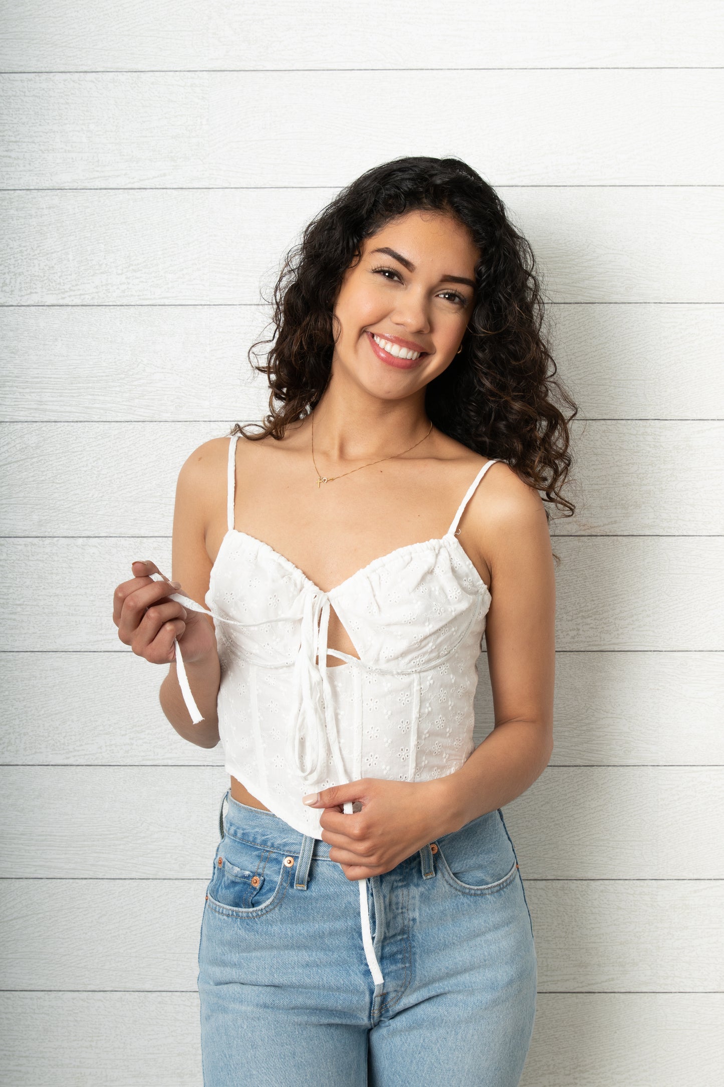 Floral Underwire Corset Top