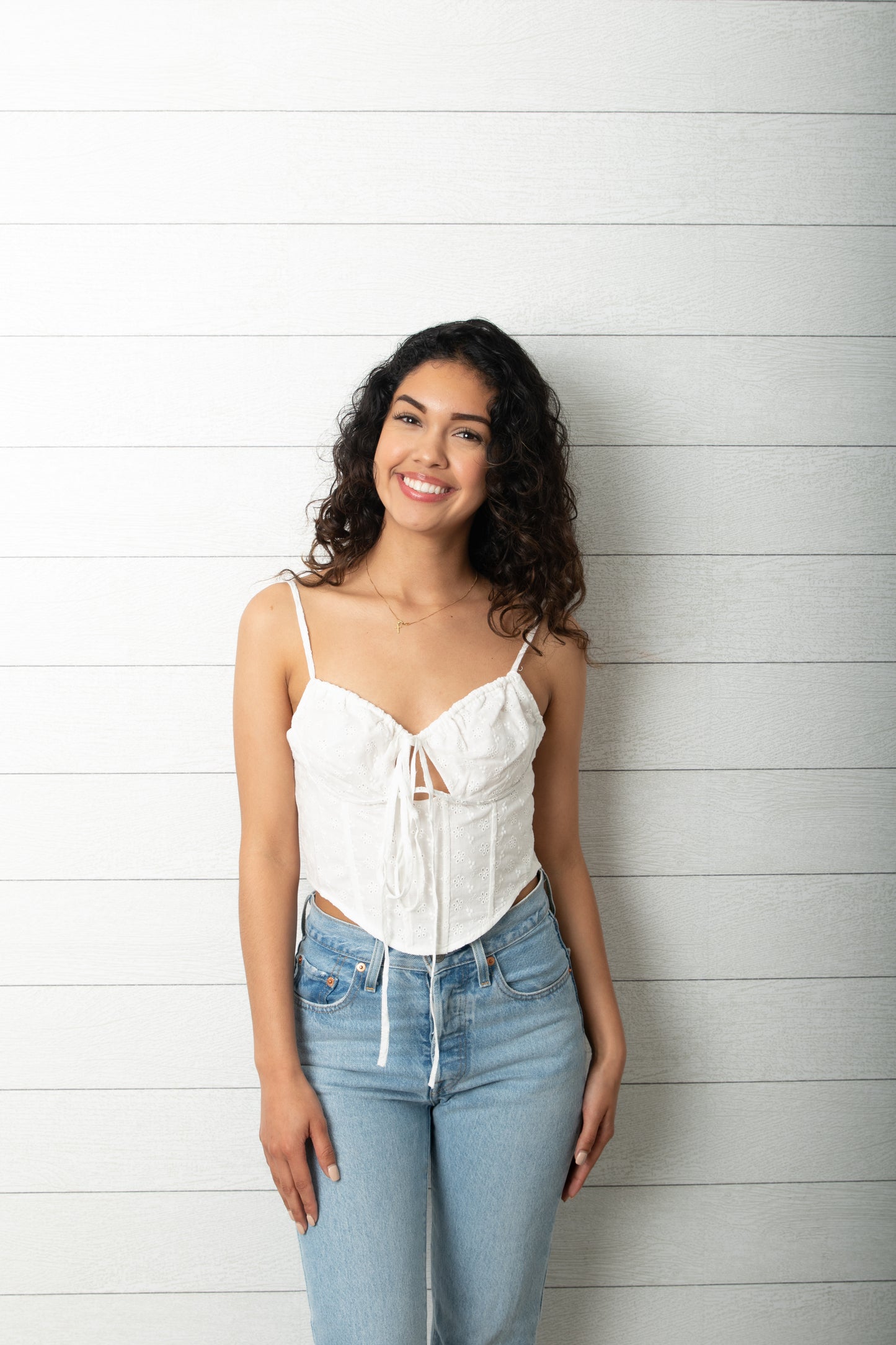 Floral Underwire Corset Top